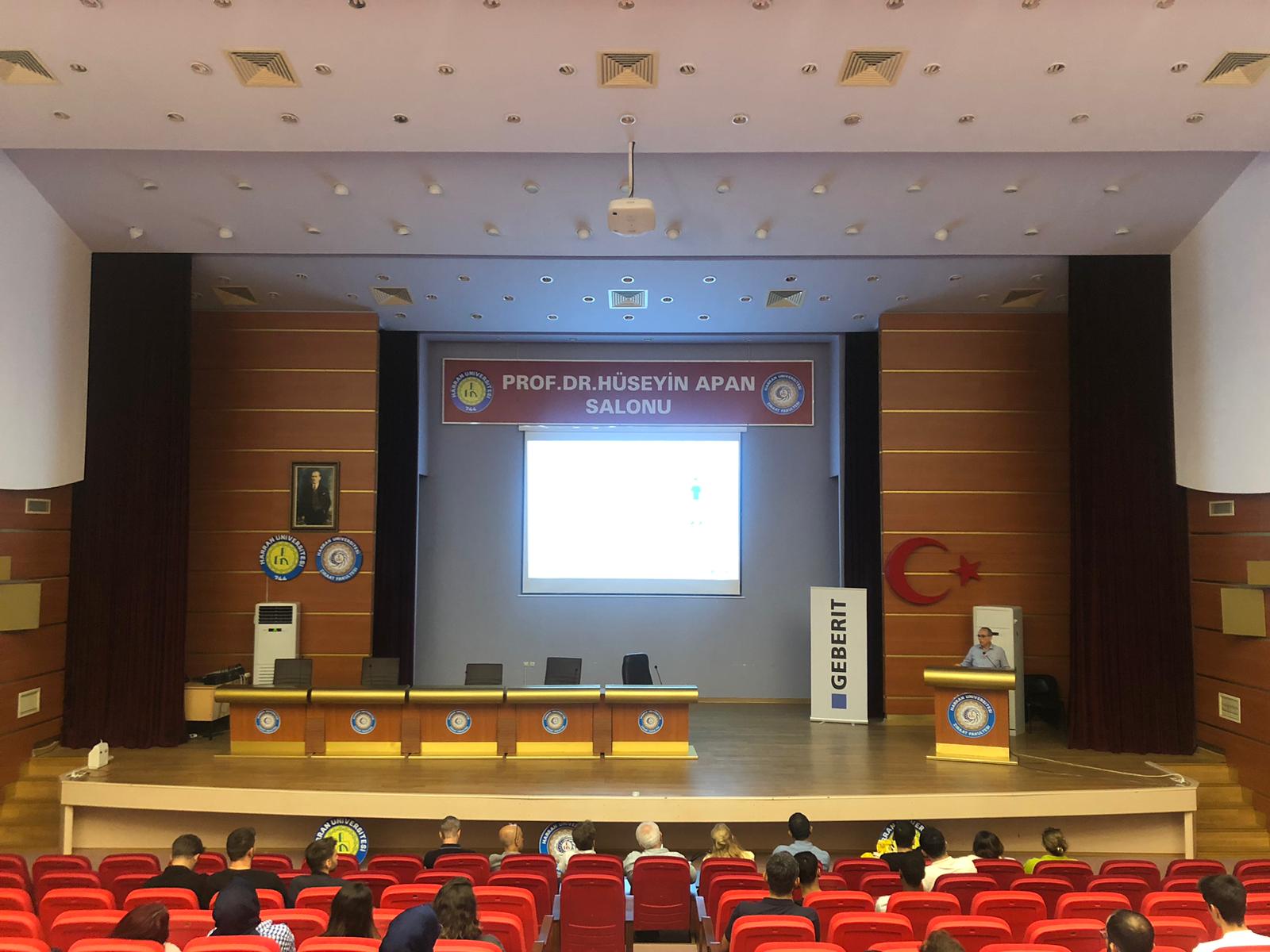 Yapı Sistemleri Dersi Kapsamında Geberit Teknik Eğitim Semineri Gerçekleştirildi